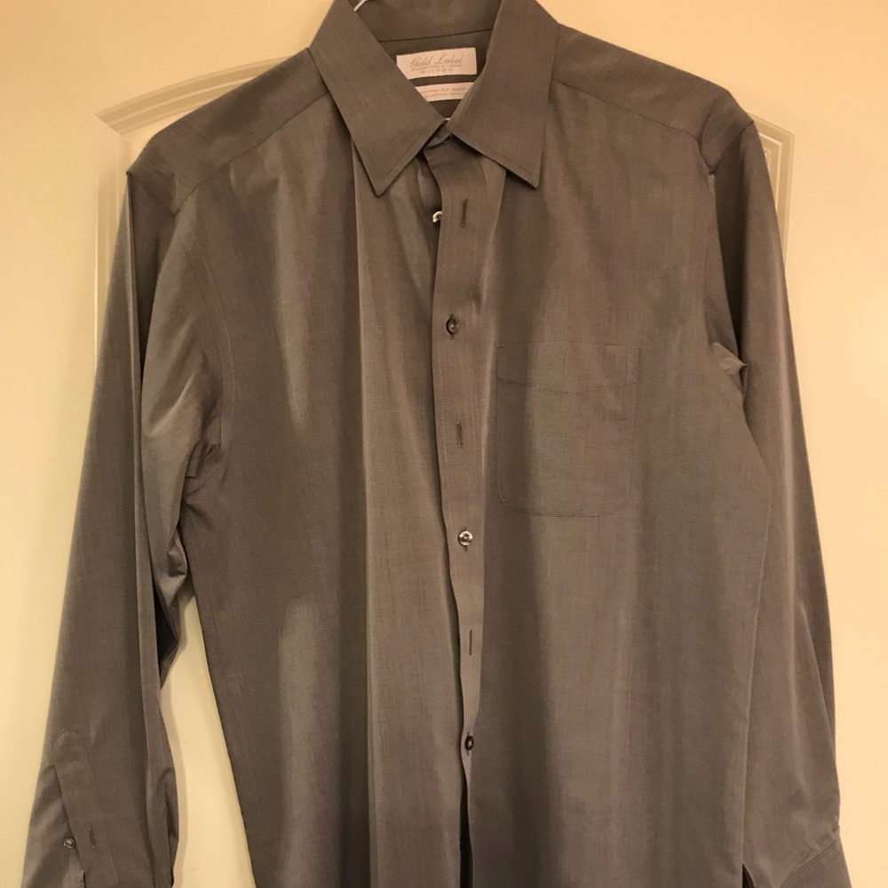 EUC Roundtree & Yorke Gold Label Button Up
